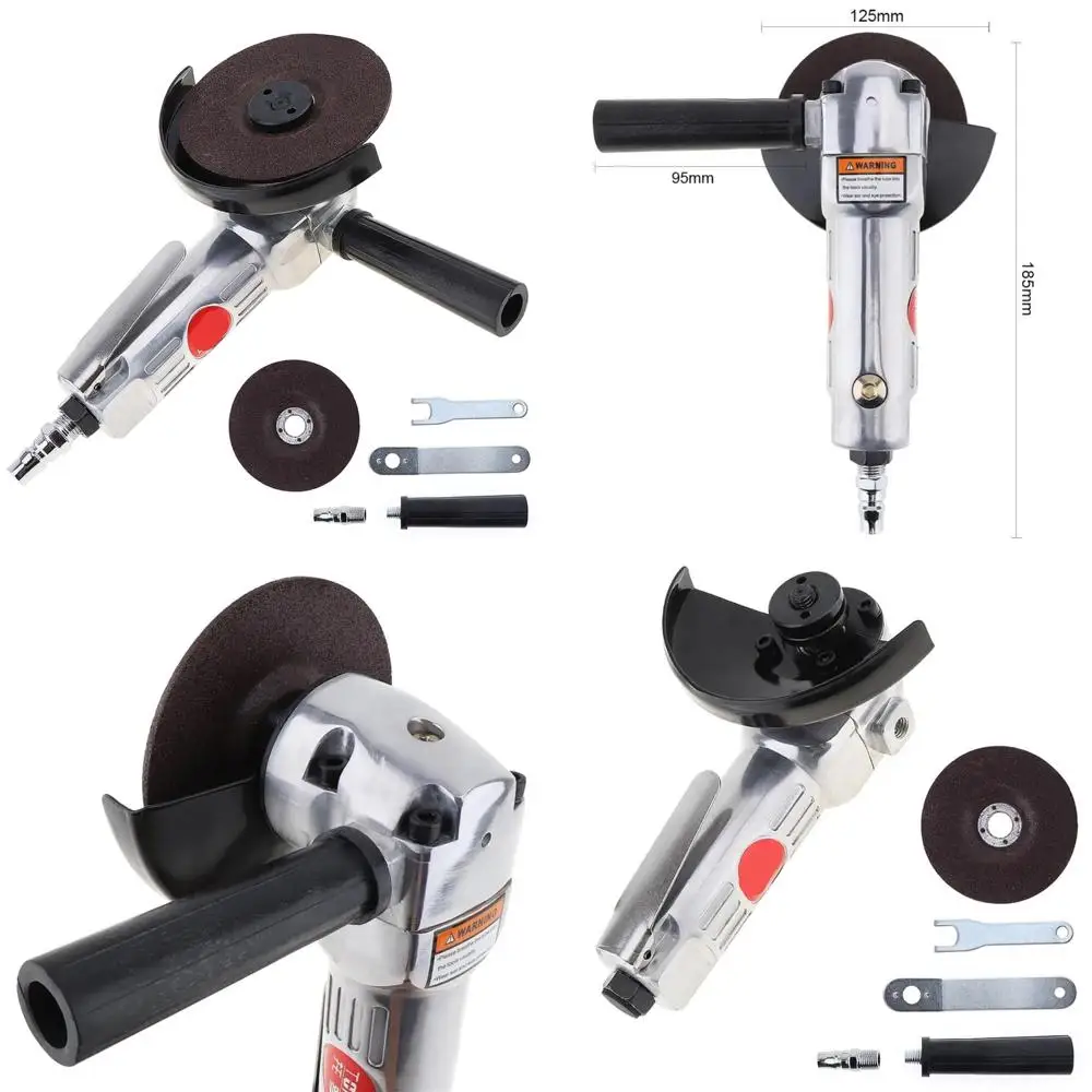 High-Speed 4-Inch Pneumatic Angle Grinder for Polishing and Cutting with Disc and Ergonomic PVC Handle
High-Speed 4-Inch Pneumatic Angle Grinder for Polishing and Cutting with Disc and Ergonomic PVC Handle