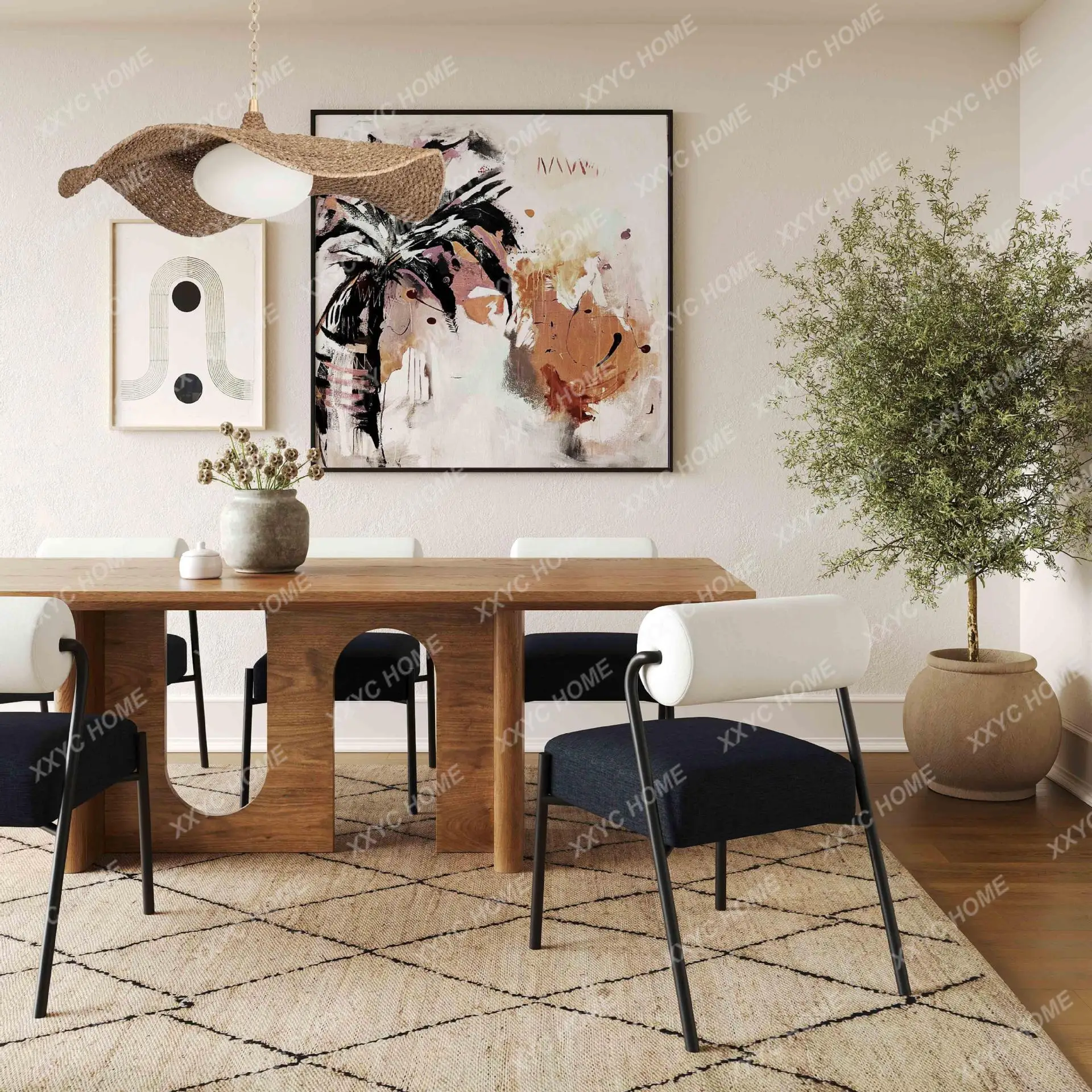 HPre-owned solid wood dining table, homestay, wabi-sabi style log long table, desk
HPre-owned solid wood dining table, homestay, wabi-sabi style log long table, desk
