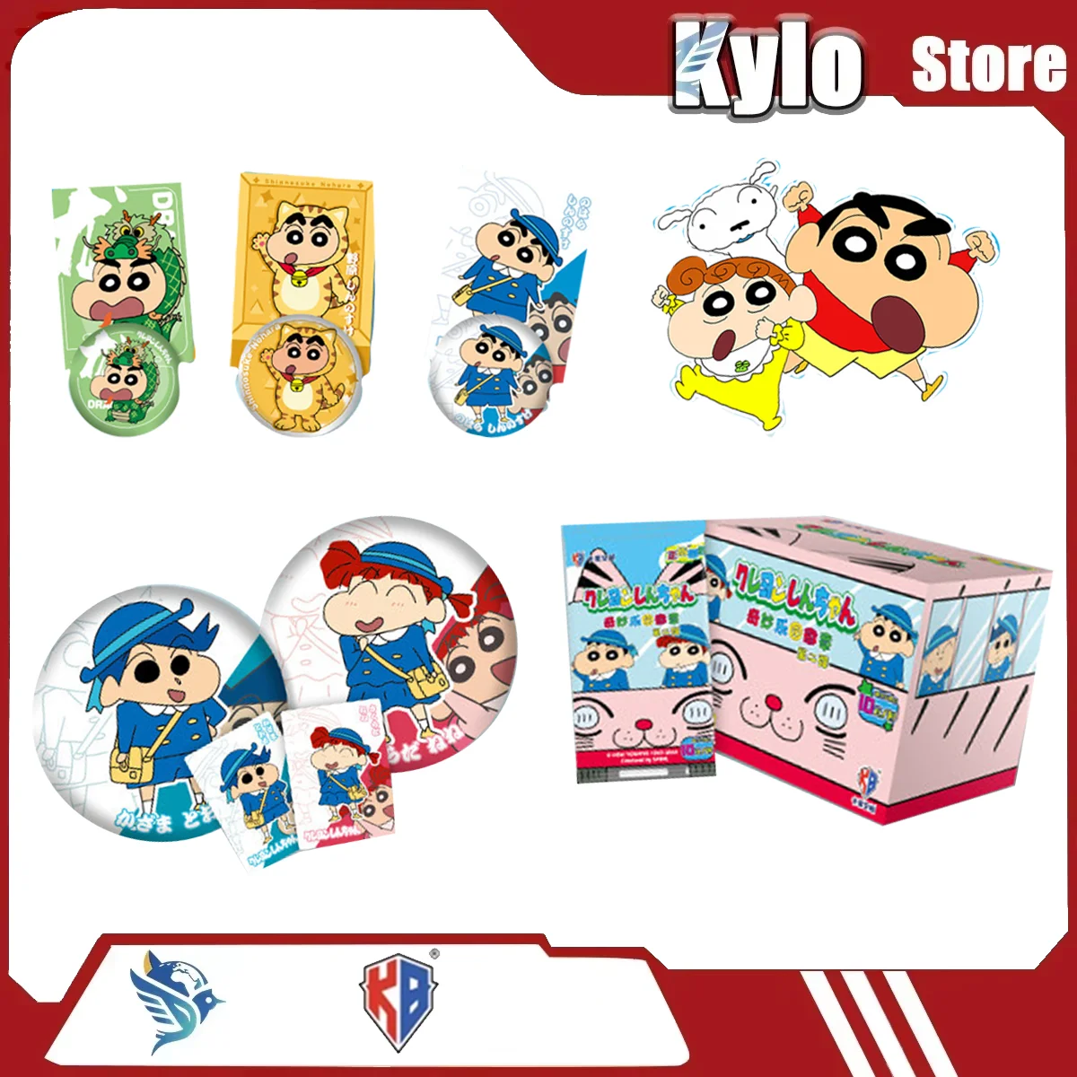 Kabao Creative Crayons Shinken Wonderland Collectible Card Badge Gifts That Can Be Given To Others Anime Cartoon Characters
Kabao Creative Crayons Shinken Wonderland Collectible Card Badge Gifts That Can Be Given To Others Anime Cartoon Characters