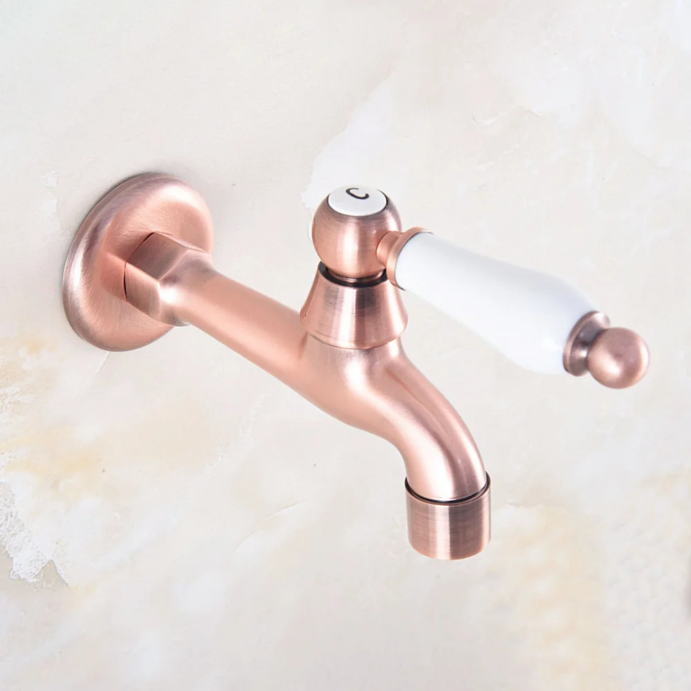 Antique Red Copper Wall-mounted Mop Pool Sink Tap for Kitchen Bathroom Garden Single Handle Cold Water Faucet Nav325
Antique Red Copper Wall-mounted Mop Pool Sink Tap for Kitchen Bathroom Garden Single Handle Cold Water Faucet Nav325