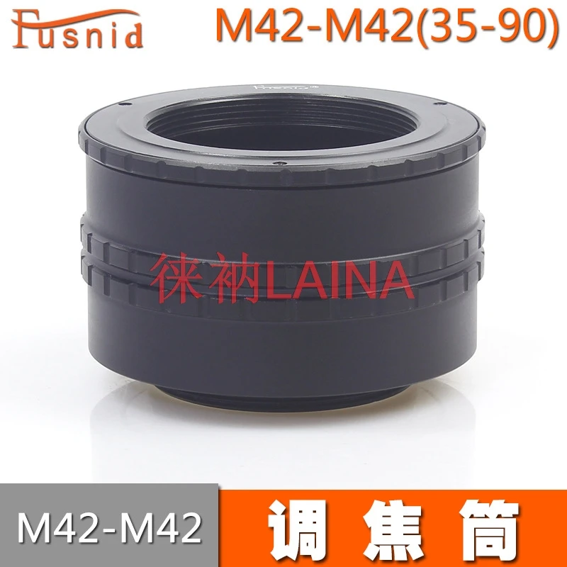M42-M42 35-90 M42 to M42 Mount macro Focusing Helicoid Ring Adapter 35mm-90mm Macro Extension Tube
M42-M42 35-90 M42 to M42 Mount macro Focusing Helicoid Ring Adapter 35mm-90mm Macro Extension Tube