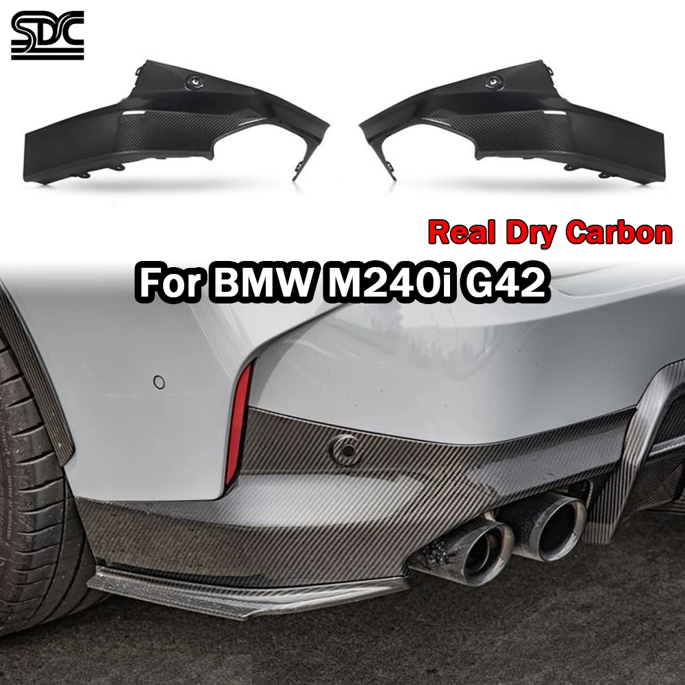 Настоящая сухая крышка заднего бампера из углеродного волокна для BMW M240i G42 Coupe 2022+ Накладки на задний диффузор с глянцевым углеродным волокном
Настоящая сухая крышка заднего бампера из углеродного волокна для BMW M240i G42 Coupe 2022+ Накладки на задний диффузор с глянцевым углеродным волокном