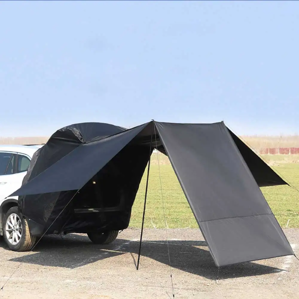 Outdoor Shade SUV Awning Oxford Fabric Waterproof Car Rear Tailgate Tent with Roof Rack Extension for 3-4 People
Outdoor Shade SUV Awning Oxford Fabric Waterproof Car Rear Tailgate Tent with Roof Rack Extension for 3-4 People