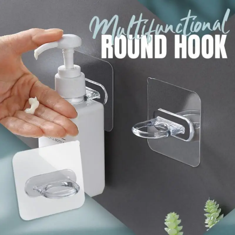 Multifunctional Round Hooks Strong Self Adhesive Hook Home Kitchen Door Wall Hanger Kitchen Bathroom Hanging Rack Wholesale
Multifunctional Round Hooks Strong Self Adhesive Hook Home Kitchen Door Wall Hanger Kitchen Bathroom Hanging Rack Wholesale