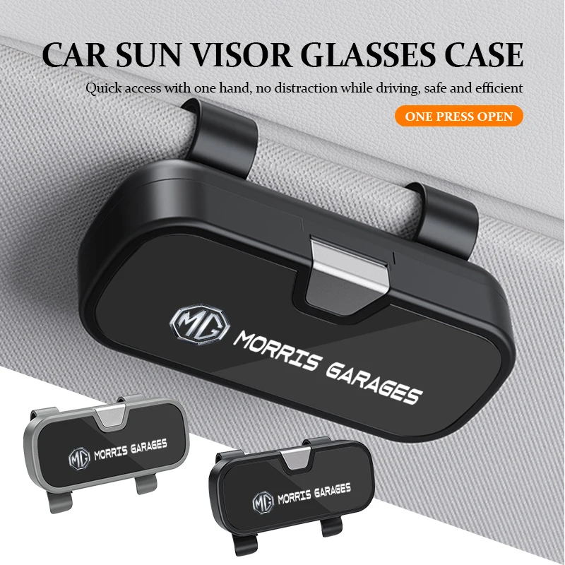 Car Sun Visor Sunglasses Holder Universal Auto Glasses Storage Box For MG Cyberster 3 5 6 7 ZS ES5 ONE HS 4 EV
Car Sun Visor Sunglasses Holder Universal Auto Glasses Storage Box For MG Cyberster 3 5 6 7 ZS ES5 ONE HS 4 EV