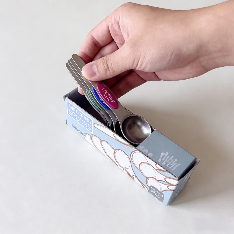 8pcs/1set Modern Simple Style Household Double-headed Measuring Spoons, Kitchen Use Baking Measuring Ladles for Grains Coffee
8pcs/1set Modern Simple Style Household Double-headed Measuring Spoons, Kitchen Use Baking Measuring Ladles for Grains Coffee