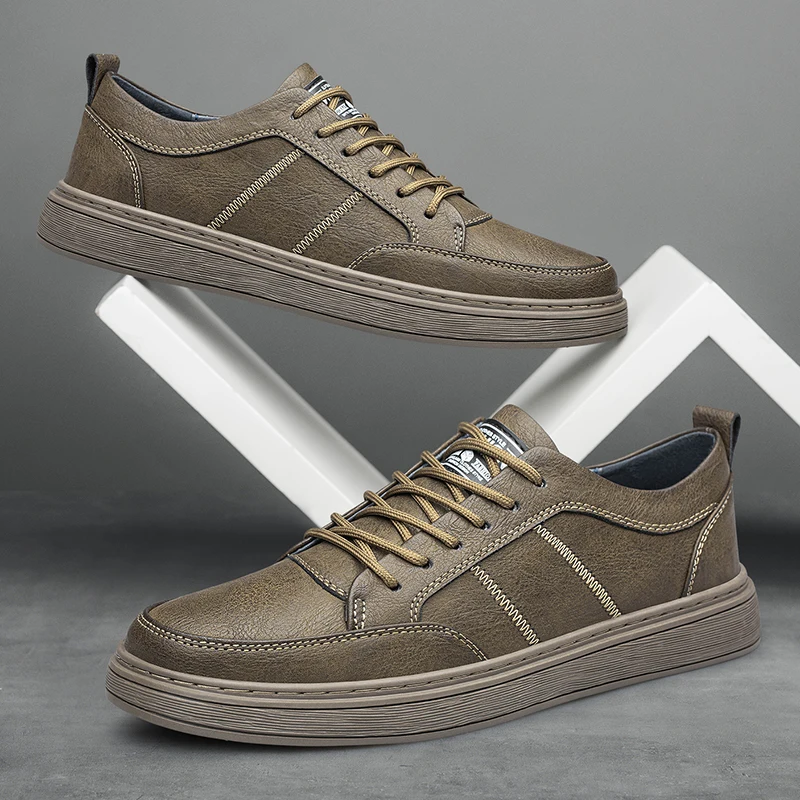 Spring Italian brand Genuine Leather Casual Shoes Men's Luxury Quality Oxford Shoes Comfortable Sneakers Men's big size:37-47
Spring Italian brand Genuine Leather Casual Shoes Men's Luxury Quality Oxford Shoes Comfortable Sneakers Men's big size:37-47