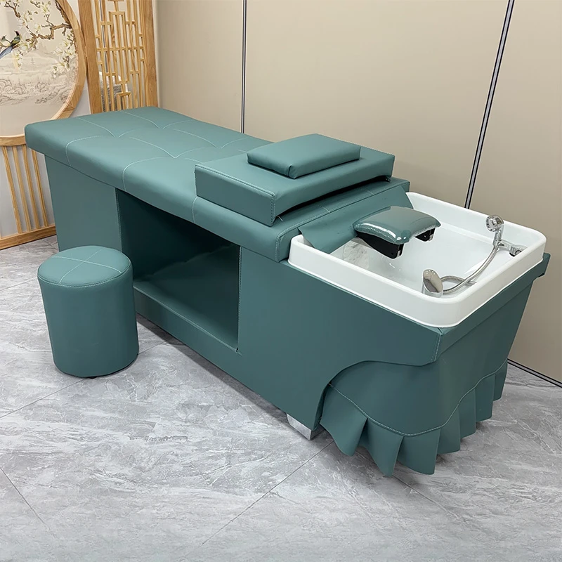 Beauty Head Spa Shampoo Chairs Luxury Barber Shop Ergonomics Shampoo Bed Comfort Artifact Salon Furniture Silla Peluqueria FYSC
Beauty Head Spa Shampoo Chairs Luxury Barber Shop Ergonomics Shampoo Bed Comfort Artifact Salon Furniture Silla Peluqueria FYSC