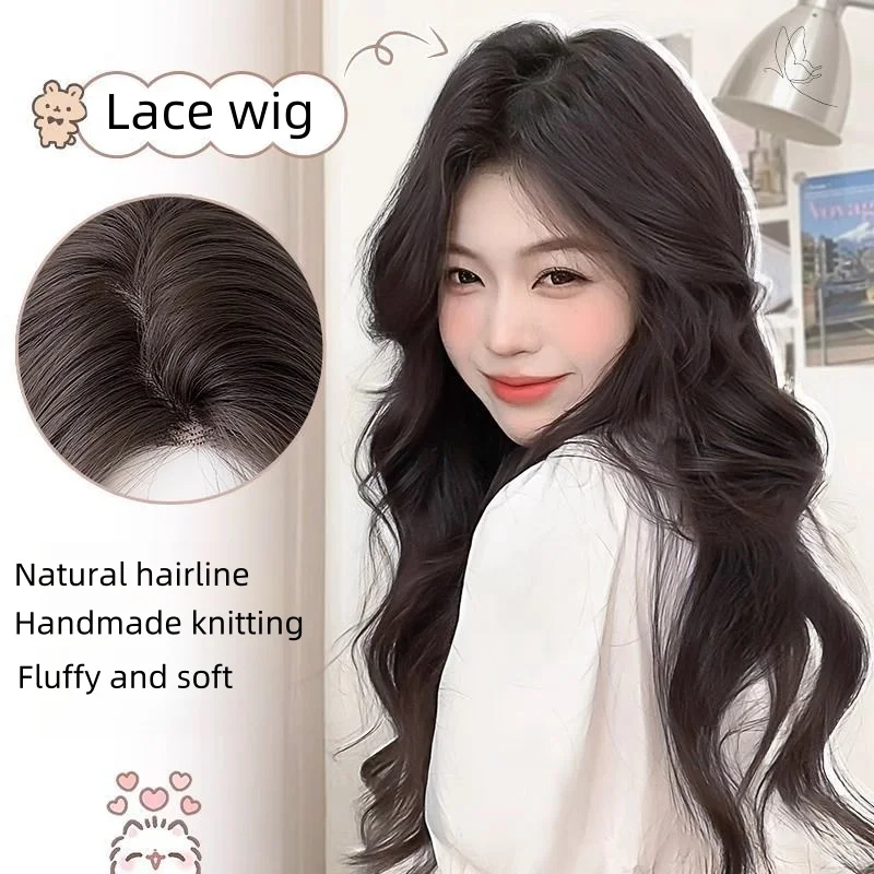 Cammlia wigs Lace Wigs for Women Long Body Wavy Nature Black Wig Middle Part Synthetic Wig for Daily Use Party Lace Front Wig
Cammlia wigs Lace Wigs for Women Long Body Wavy Nature Black Wig Middle Part Synthetic Wig for Daily Use Party Lace Front Wig