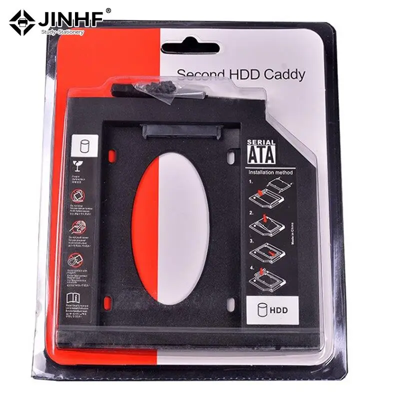 Plastic 9.5 12.7mm HDD Caddy SATA 3.0 Optibay 2.5'' Hard Disk Drive Enclosure SSD Case Box For Laptop CD-ROM DVD-ROM HDD Case
Plastic 9.5 12.7mm HDD Caddy SATA 3.0 Optibay 2.5'' Hard Disk Drive Enclosure SSD Case Box For Laptop CD-ROM DVD-ROM HDD Case