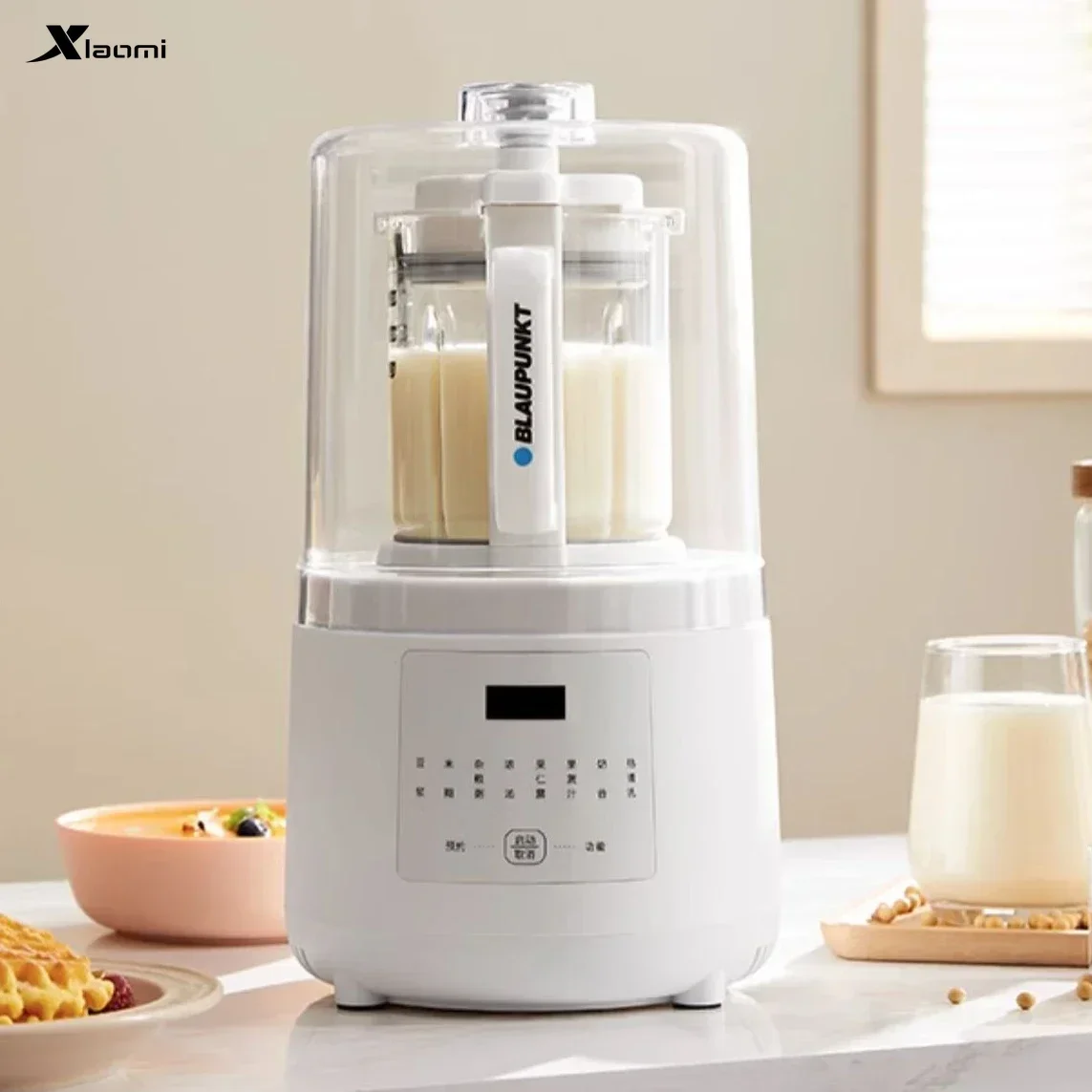 Household new wall-breaking machine. Fully automatic multi-function heating mini cooking machine. Soybean milk machine.
Household new wall-breaking machine. Fully automatic multi-function heating mini cooking machine. Soybean milk machine.