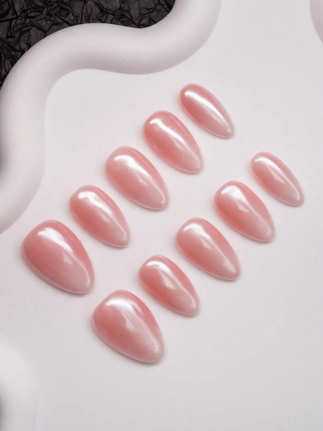 10Pcs/Set Handmade Almond-Shaped Y2K Acrylic Nails, Gradient Pastel & Solid Color With Holographic Glossy Finish, Suitable For Women & Girls, Ideal For Party, Dance, Daily Wear, Includes Tools, Great Gift For Ladies Press On Nails Nail Supplies Nails Hand
10Pcs/Set Handmade Almond-Shaped Y2K Acrylic Nails, Gradient Pastel & Solid Color With Holographic Glossy Finish, Suitable For Women & Girls, Ideal For Party, Dance, Daily Wear, Includes Tools, Great Gift For Ladies Press On Nails Nail Supplies Nails Hand