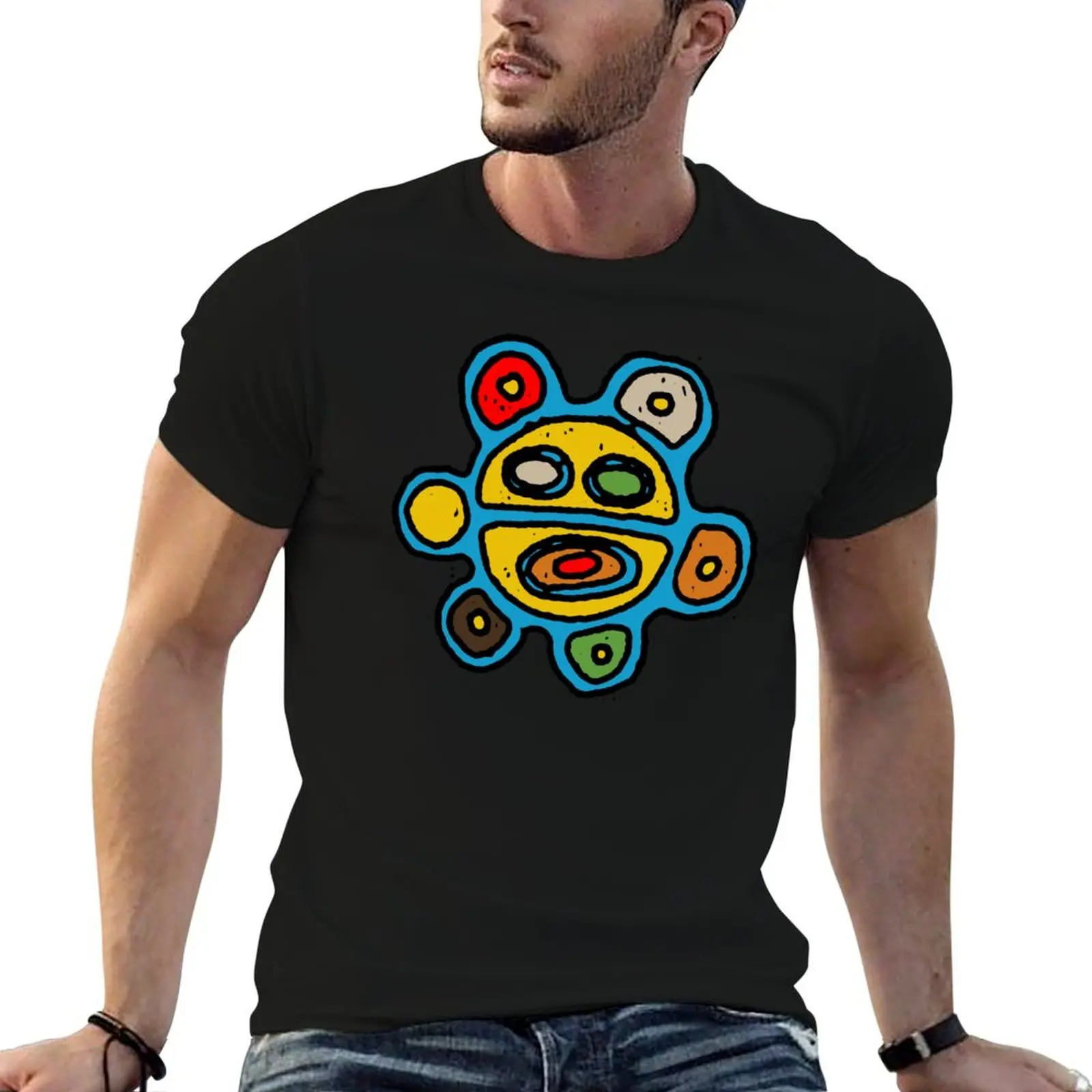 Taino Indigenous Jayuya Sun Symbol Mandala color T-Shirt t shirts with prints man t shirts for men casual T-Shirt
Taino Indigenous Jayuya Sun Symbol Mandala color T-Shirt t shirts with prints man t shirts for men casual T-Shirt