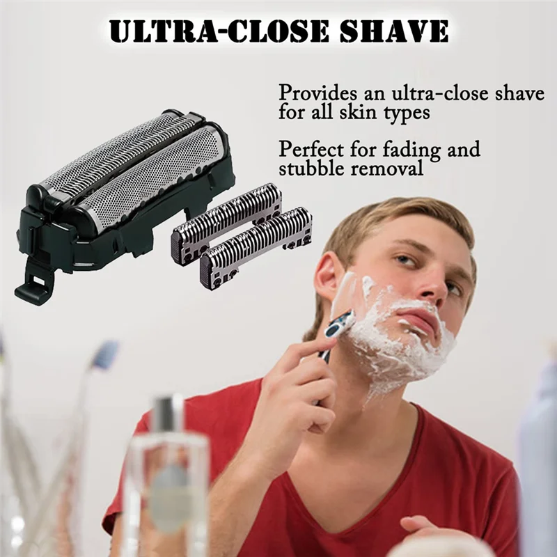 A35R Replacement Shaver Outer Foil Inner Blade For Panasonic ES9510 ES-9013 ES9087 ES9068 Men's Electric Razor Head Blade Set
A35R Replacement Shaver Outer Foil Inner Blade For Panasonic ES9510 ES-9013 ES9087 ES9068 Men's Electric Razor Head Blade Set