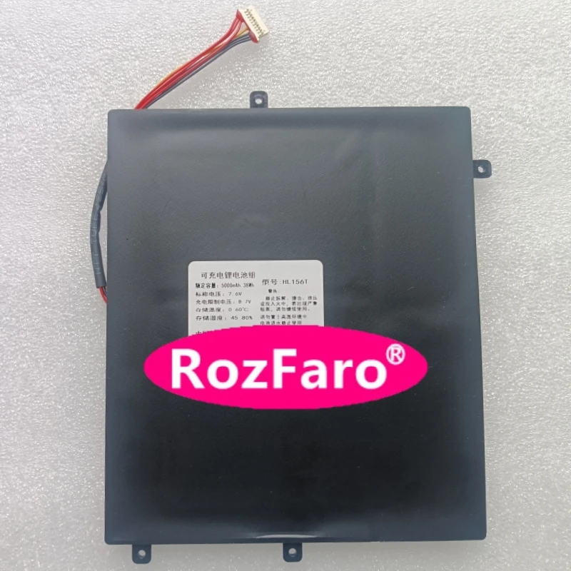 RozFaro For Hiper Workbook N1567RH5WI N1567RH5AS 15.6Inch Notebook 7.6V 38Wh 5000mAh 10-pin 7-wire Laptop Battery HL156T
RozFaro For Hiper Workbook N1567RH5WI N1567RH5AS 15.6Inch Notebook 7.6V 38Wh 5000mAh 10-pin 7-wire Laptop Battery HL156T