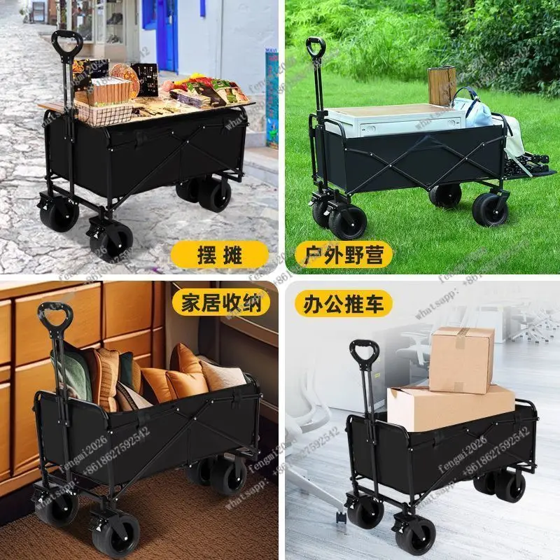 Portable Folding Camping Wagon Collapsible Handcart with Table Board for Outdoor Picnic Stall
Portable Folding Camping Wagon Collapsible Handcart with Table Board for Outdoor Picnic Stall