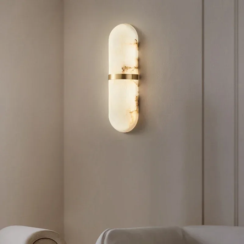 Nordic luxury alabaster wall lamp brass living room modern minimalist designer snowflake stone bedroom corridor staircase sconce
Nordic luxury alabaster wall lamp brass living room modern minimalist designer snowflake stone bedroom corridor staircase sconce
