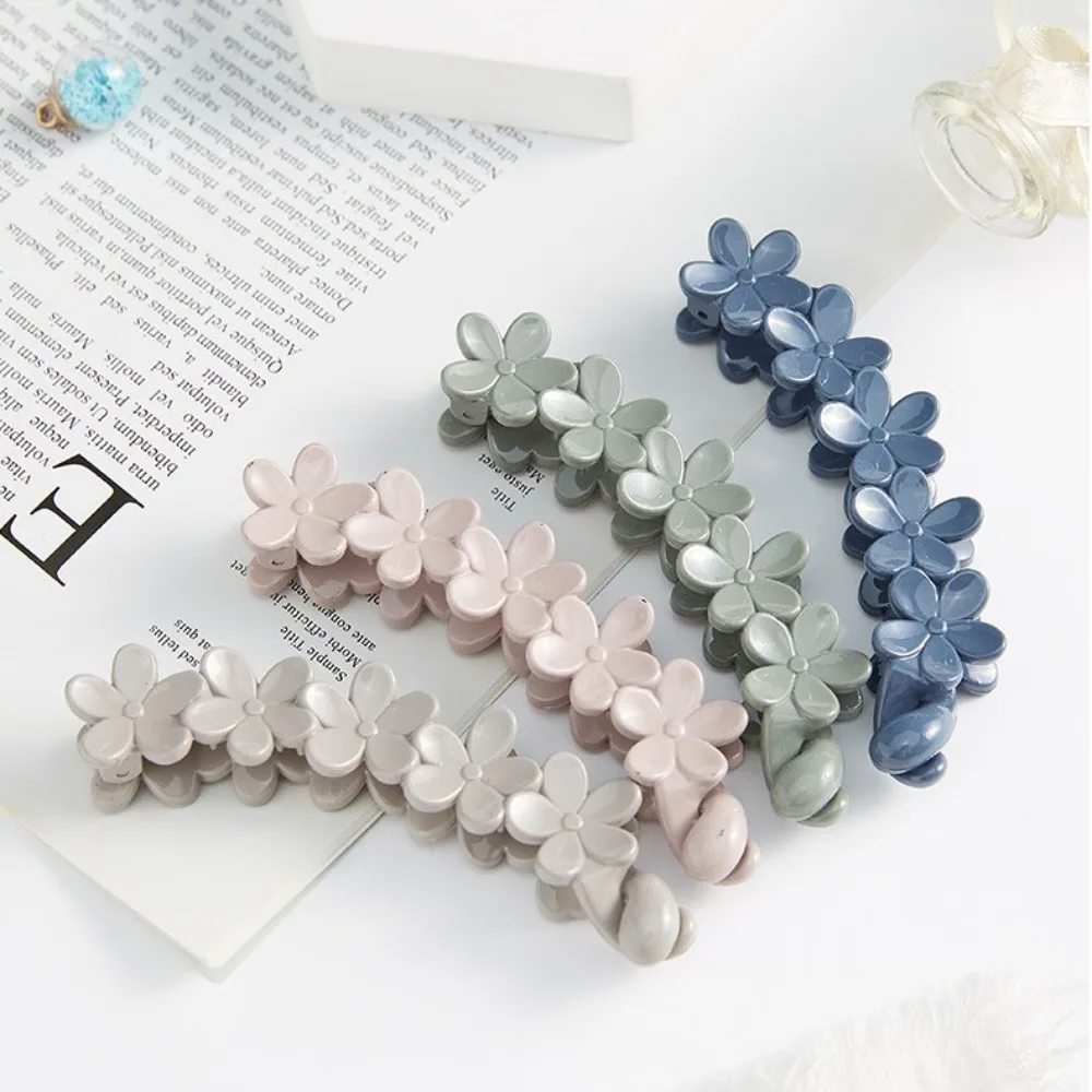 Fashion Accessories Plastic Flower Banana Clips Plum Blossom Resin Vertical Clip Korean Style Hairpins Ponytail Holder Daily
Fashion Accessories Plastic Flower Banana Clips Plum Blossom Resin Vertical Clip Korean Style Hairpins Ponytail Holder Daily