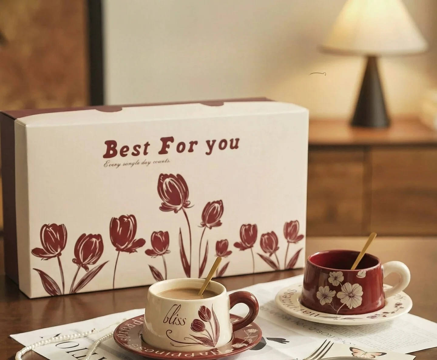 PYH coffee cup and saucer set gift box, high-end exquisite couple pair cup, housewarming gift, mug
PYH coffee cup and saucer set gift box, high-end exquisite couple pair cup, housewarming gift, mug