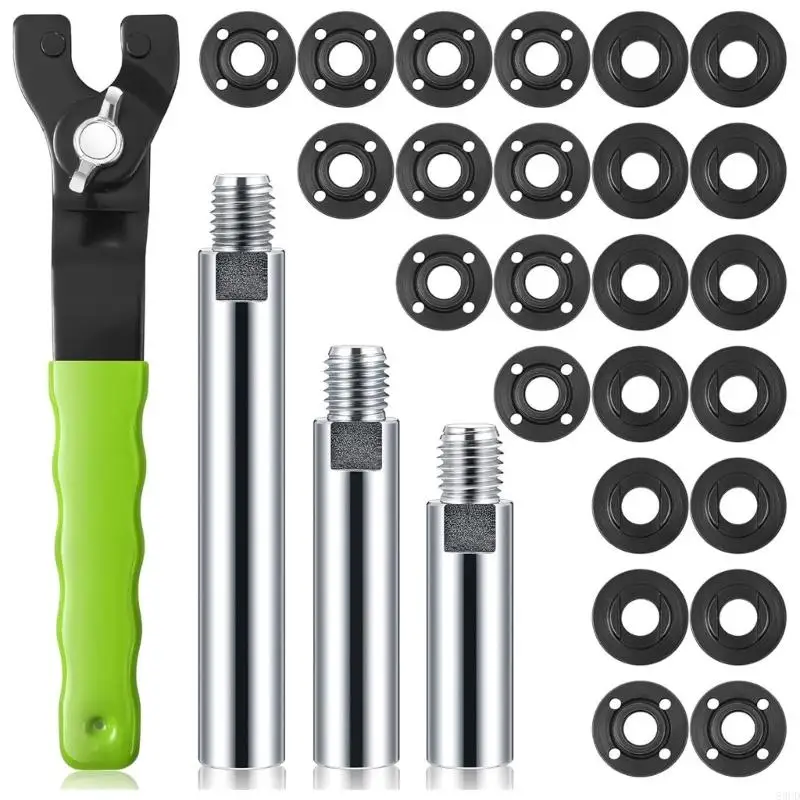 83CD Grinder Wrench and Nut Set Grinder Flange Nut Set Industrial Grinder Component
83CD Grinder Wrench and Nut Set Grinder Flange Nut Set Industrial Grinder Component