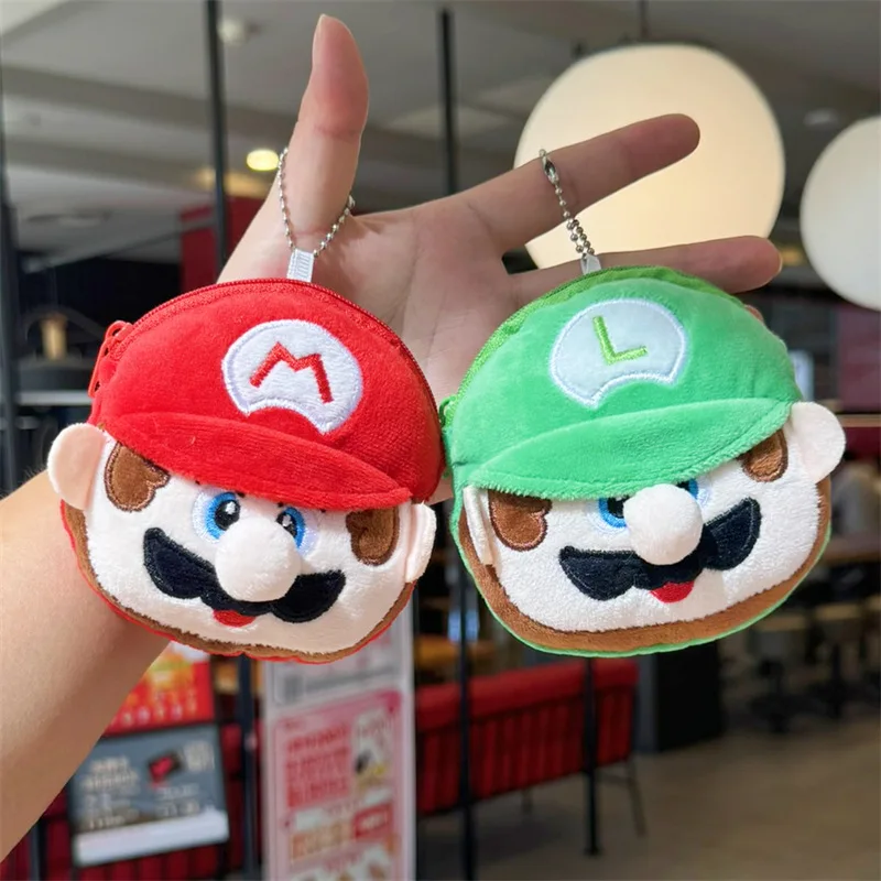 Mario Brothers Coin Purse Keychain Pendant Dual-purpose Plush Doll Mario Bag Pendant Birthday Gift for Friends
Mario Brothers Coin Purse Keychain Pendant Dual-purpose Plush Doll Mario Bag Pendant Birthday Gift for Friends