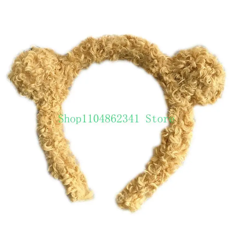 652F Women Girls Cartoon Bear Ears Headband Winter Thicken Fuzzy Plush Candy Color Hair Hoop Makeup Wash Face Headpiece
652F Women Girls Cartoon Bear Ears Headband Winter Thicken Fuzzy Plush Candy Color Hair Hoop Makeup Wash Face Headpiece