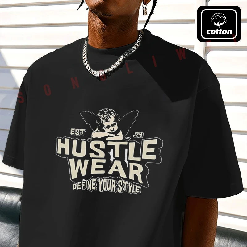 Hustle Wear Creative Moto T-Shirt Vintage Cotton Plain Mens Funny T Shirts Casual Harajuku Clothes
Hustle Wear Creative Moto T-Shirt Vintage Cotton Plain Mens Funny T Shirts Casual Harajuku Clothes