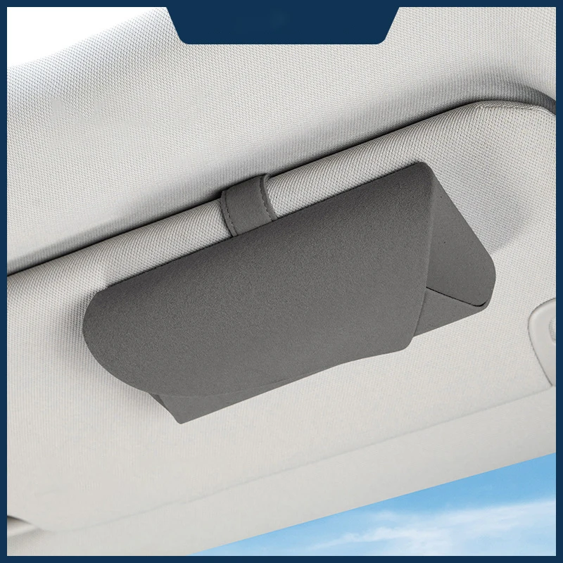 Держатель для солнцезащитных очков в автомобиль, 1 шт., из замшевой кожи, универсальный зажим для очков, аксессуар для салона автомобиля
Держатель для солнцезащитных очков в автомобиль, 1 шт., из замшевой кожи, универсальный зажим для очков, аксессуар для салона автомобиля