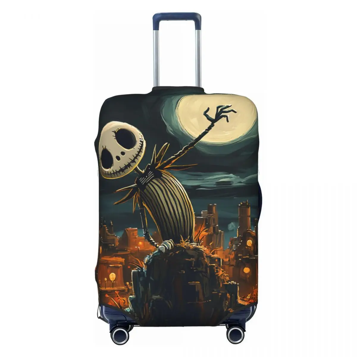 Custom The Nightmare Before Christmas Jack Skellington Luggage Cover Fashion Suitcase Protector Covers Suit For 18-32 inch
Custom The Nightmare Before Christmas Jack Skellington Luggage Cover Fashion Suitcase Protector Covers Suit For 18-32 inch