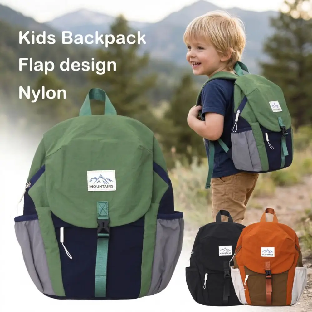 Stylish Lightweight Kids Backpack Quick Dry Contrast Color Trendy Flap Bag Waterproof Nylon Schoolbag For School Outdoor Hiking
Stylish Lightweight Kids Backpack Quick Dry Contrast Color Trendy Flap Bag Waterproof Nylon Schoolbag For School Outdoor Hiking