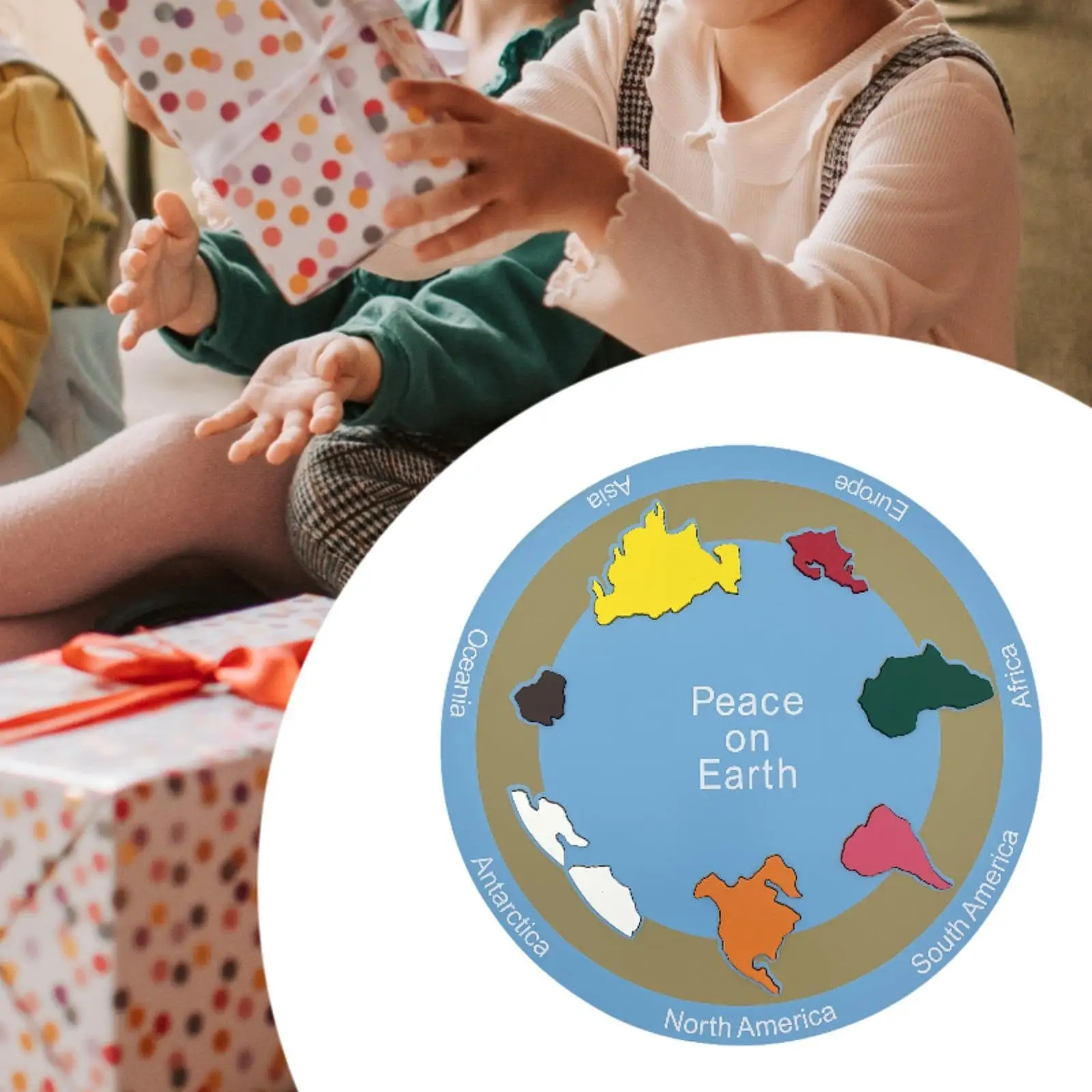 Wood Puzzles Educational Toy Preschool Learning Color Cognitive Geography Puzzles Wood 7 Continent Puzzle for Toddlers Kids
Wood Puzzles Educational Toy Preschool Learning Color Cognitive Geography Puzzles Wood 7 Continent Puzzle for Toddlers Kids