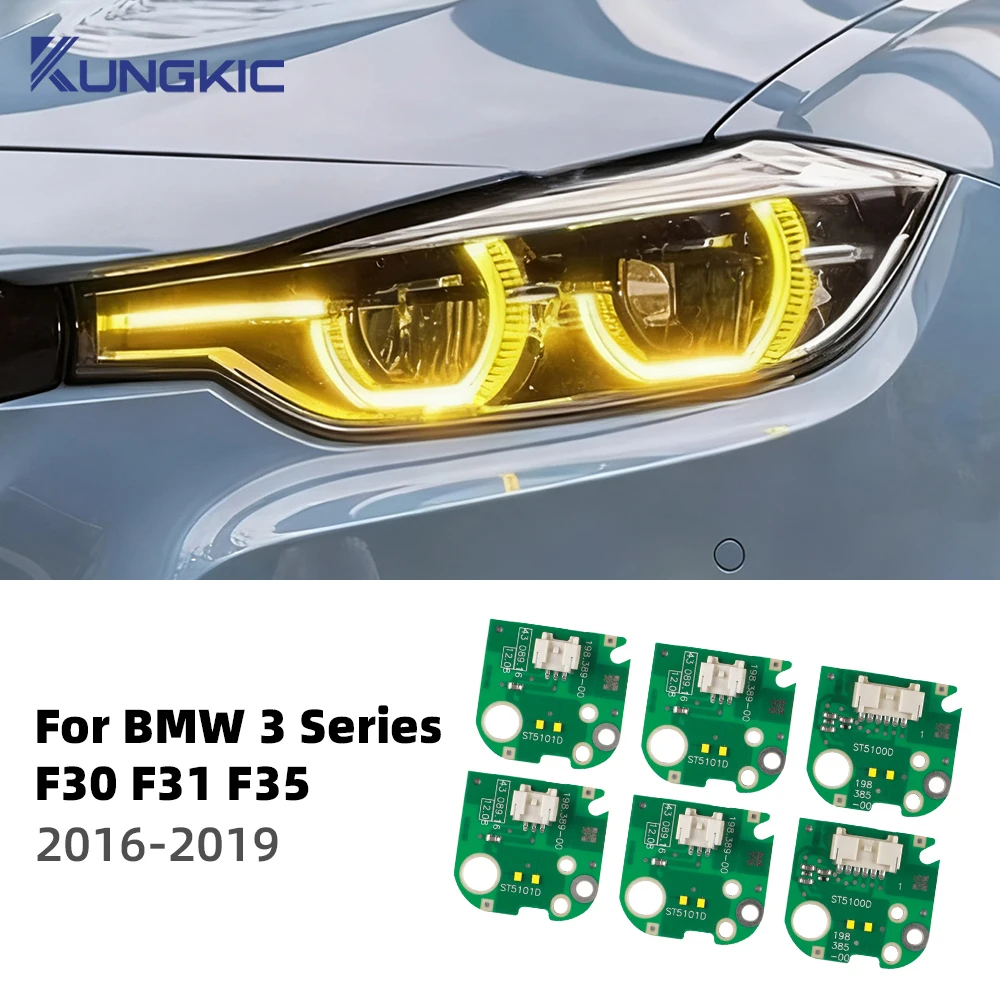 Светодиодные ДХО (DRL) для BMW 3 серии F30 F31 2016-2019 320i 330i 340i, адаптивные фары, дневные ходовые огни, желтые «ангельские глазки»
Светодиодные ДХО (DRL) для BMW 3 серии F30 F31 2016-2019 320i 330i 340i, адаптивные фары, дневные ходовые огни, желтые «ангельские глазки»