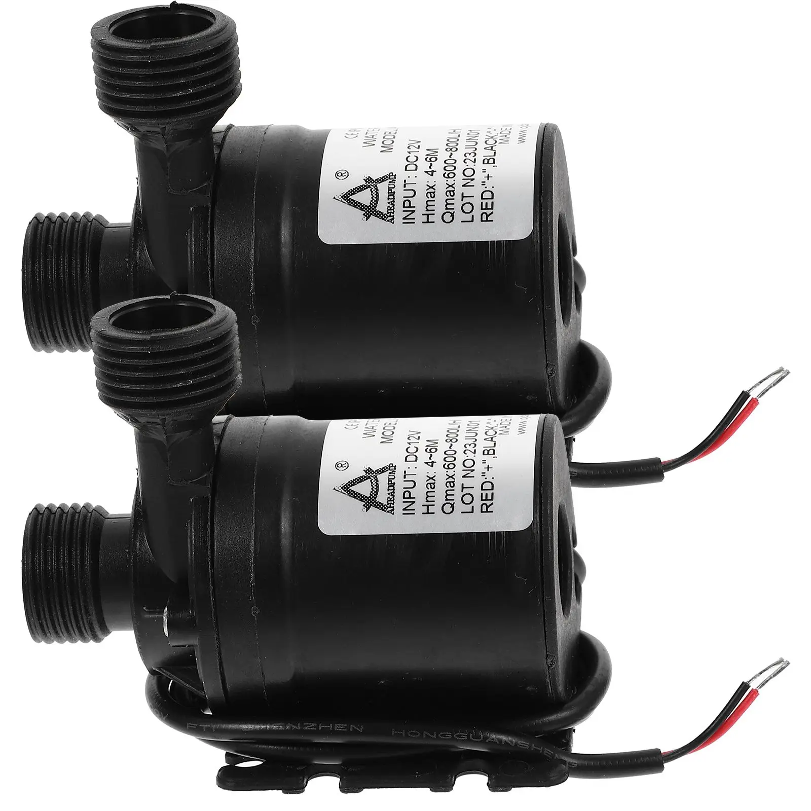 2 Pcs Outdoor Fountain Pumps Submersible Booster Water Circulation Dispenser for Pond
2 Pcs Outdoor Fountain Pumps Submersible Booster Water Circulation Dispenser for Pond