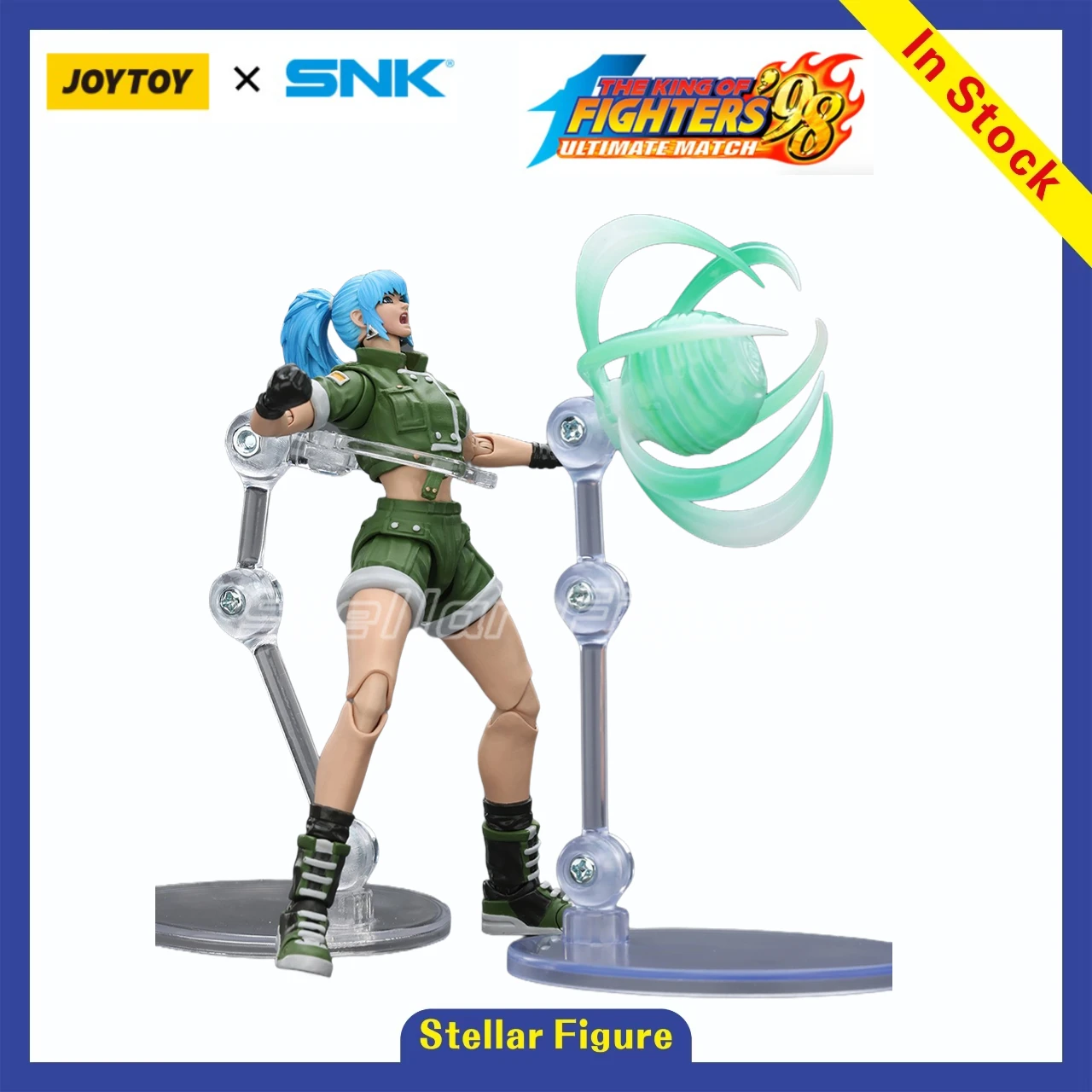 【SF】JOYTOY SNK 1/18 Action Figure KOF'98UM Ikari Warriors Team Leona Heidern Model Toys Gifts Collection Ornaments
【SF】JOYTOY SNK 1/18 Action Figure KOF'98UM Ikari Warriors Team Leona Heidern Model Toys Gifts Collection Ornaments