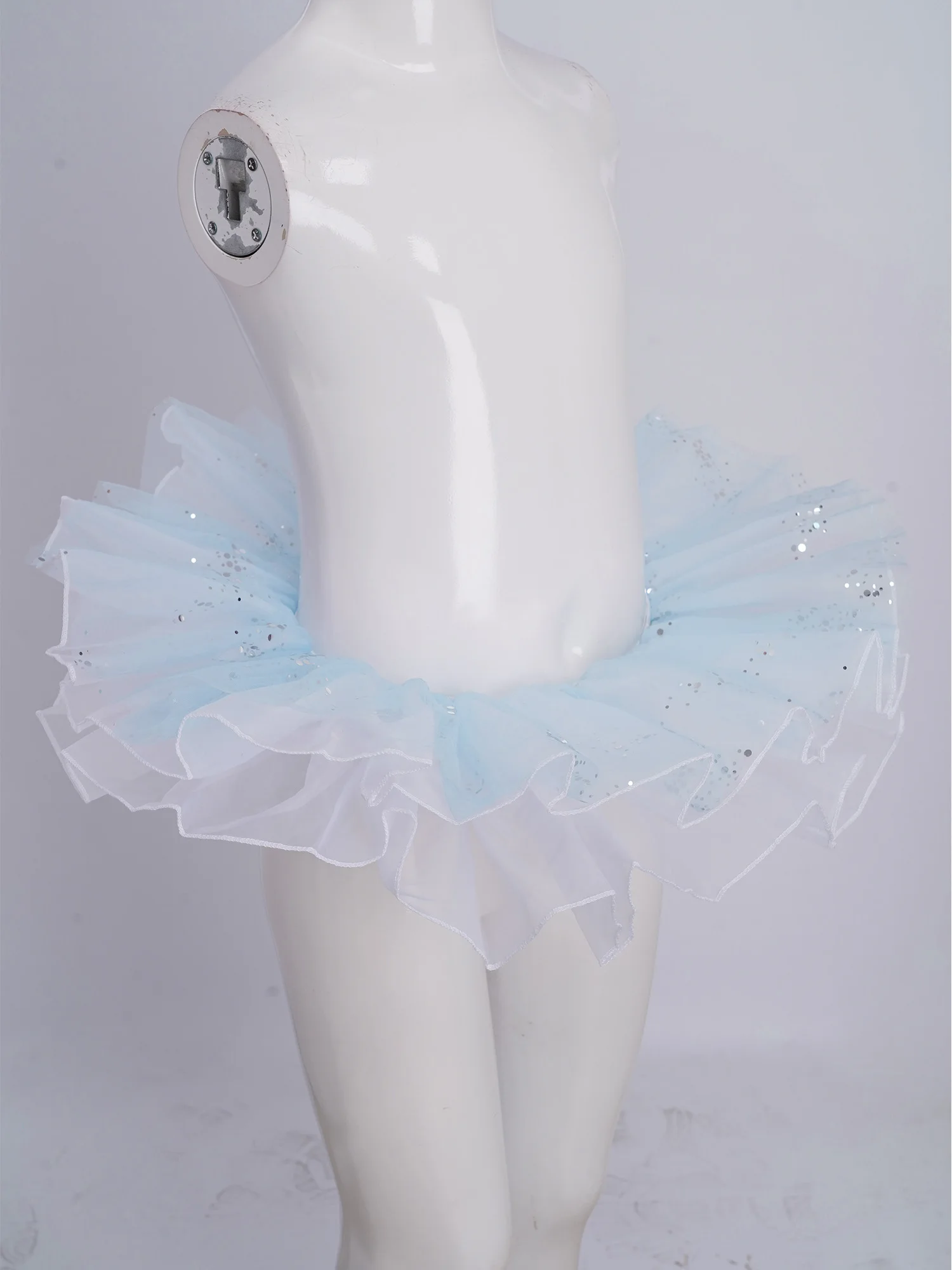 Kids Girls Ballet Dance Skirts Elastic Waistband Sequins Layered Tulle Tutu Skirt for Acro Dance Talent Show Competition Wear
Kids Girls Ballet Dance Skirts Elastic Waistband Sequins Layered Tulle Tutu Skirt for Acro Dance Talent Show Competition Wear
