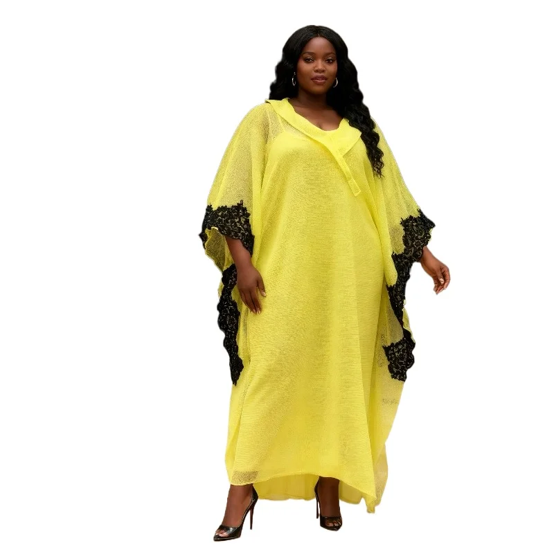 Plus Size Abaya African Dresses for Women 2025 New Traditional Nigeria Embroidery Caftan Dress Abaya Musulman Robe Femme Clothes
Plus Size Abaya African Dresses for Women 2025 New Traditional Nigeria Embroidery Caftan Dress Abaya Musulman Robe Femme Clothes