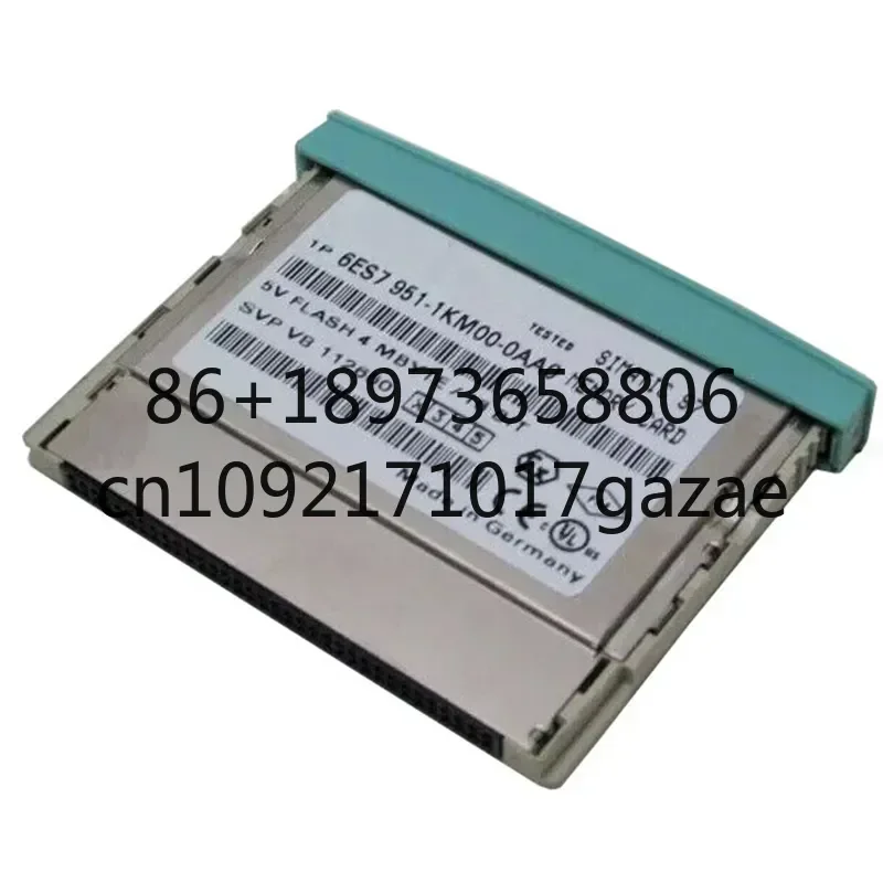 New 6ES7 951-1KM00-0AA0 6ES7951-1KM00-0AA0 EPR Compliant CE Certified Memory Card PLC Module Stock in Warehouse
New 6ES7 951-1KM00-0AA0 6ES7951-1KM00-0AA0 EPR Compliant CE Certified Memory Card PLC Module Stock in Warehouse