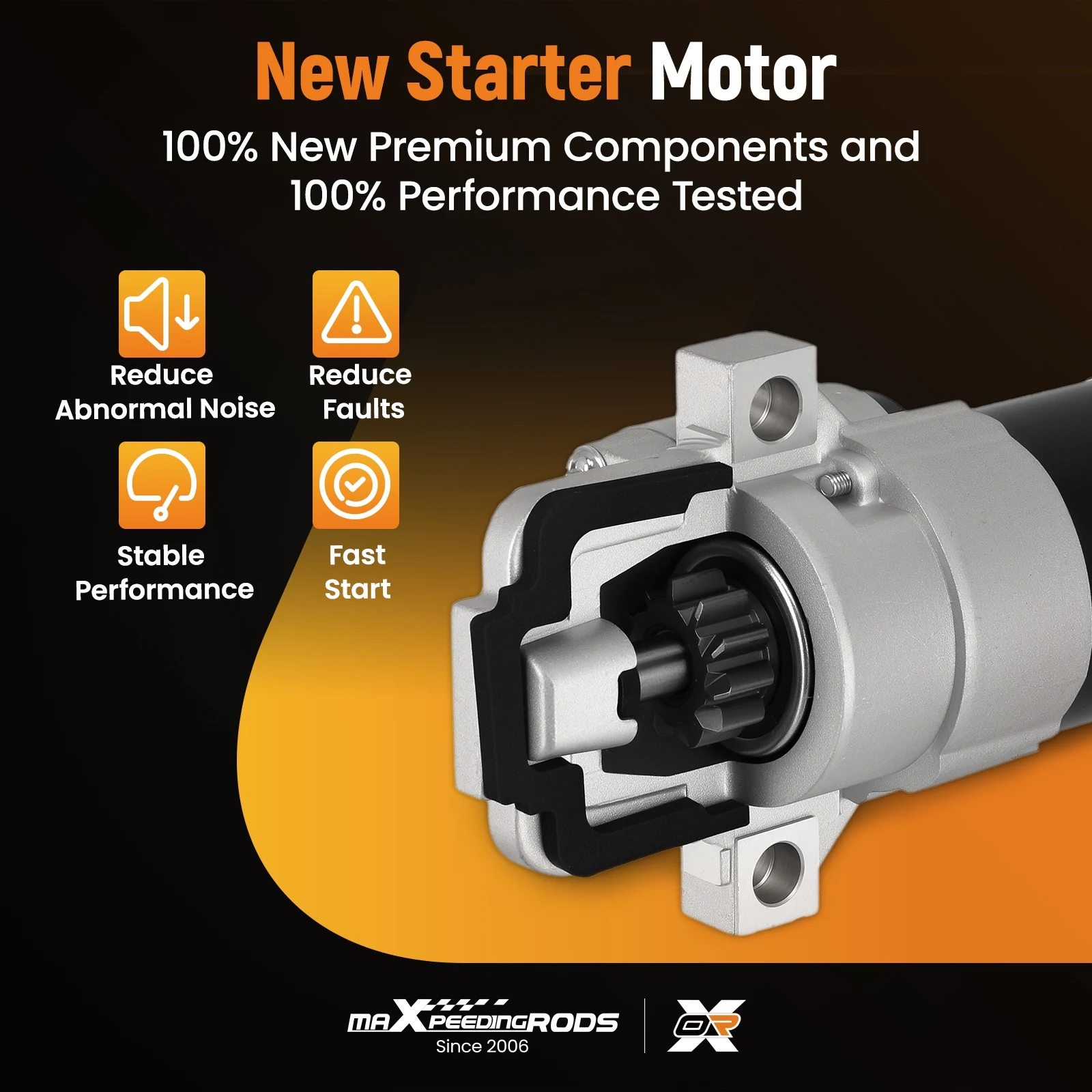 Starter Motor for Ford Focus Escape 2.0L 2011-2016 BB5Z11002A 19227N 1.4KW
Starter Motor for Ford Focus Escape 2.0L 2011-2016 BB5Z11002A 19227N 1.4KW
