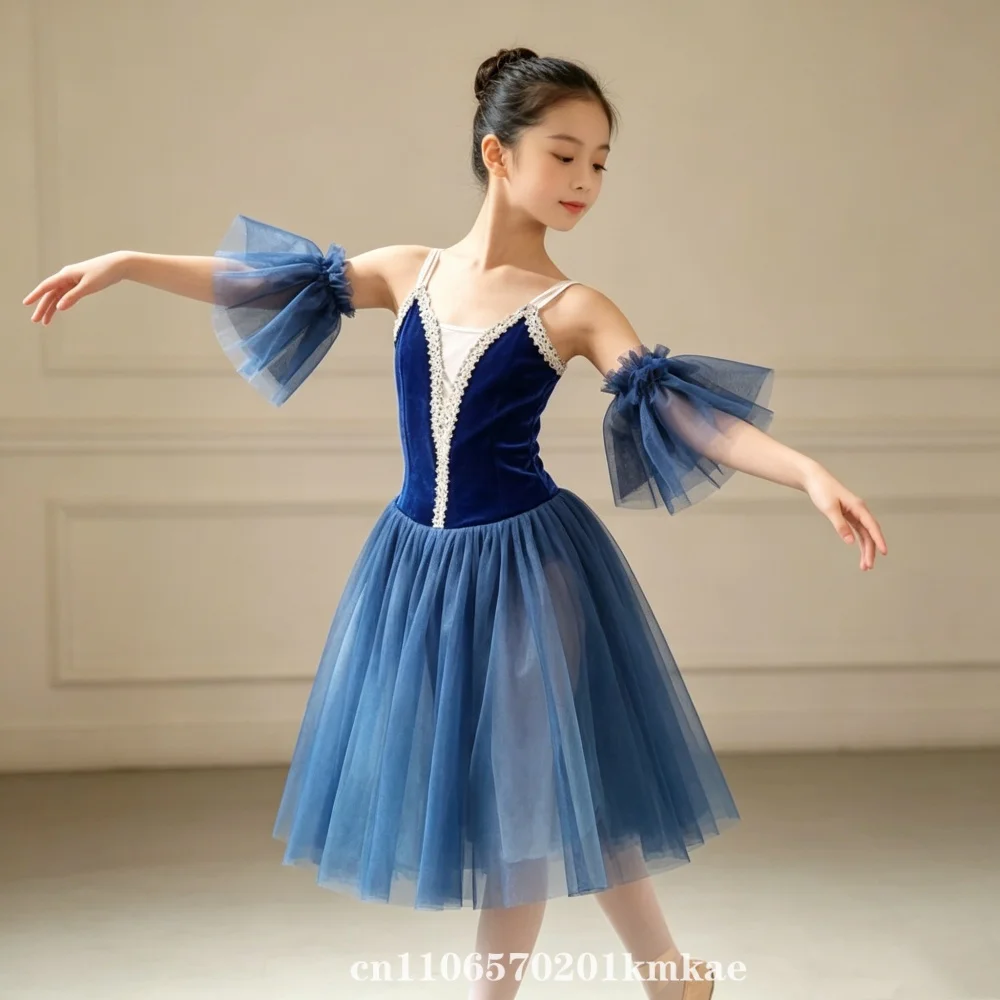 Blue Ballet Tutu Skirts Children Women Performance Costumes Princess Dance Practice Long Romantic Tutu Ballet Dress For Girls
Blue Ballet Tutu Skirts Children Women Performance Costumes Princess Dance Practice Long Romantic Tutu Ballet Dress For Girls