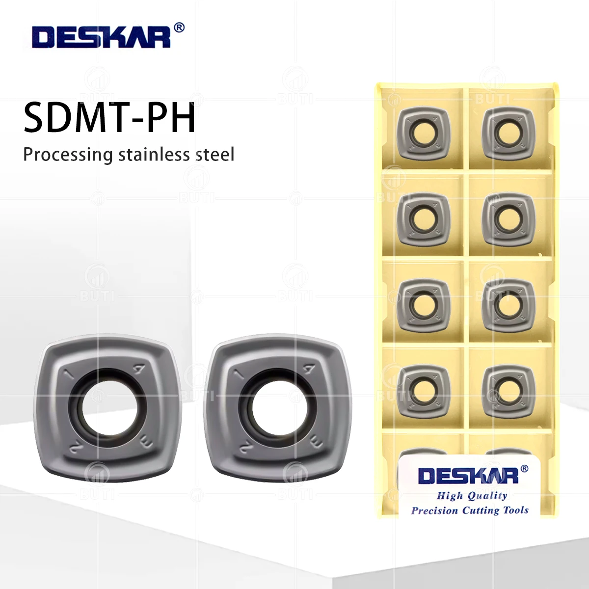 DESKAR 100% оригинал SDMT20512 SDMT 150512 PH LF6018 Токарный станок с ЧПУ, фрезерное лезвие, инструмент из твердого сплава, обработка материала, нержавеющая сталь
DESKAR 100% оригинал SDMT20512 SDMT 150512 PH LF6018 Токарный станок с ЧПУ, фрезерное лезвие, инструмент из твердого сплава, обработка материала, нержавеющая сталь