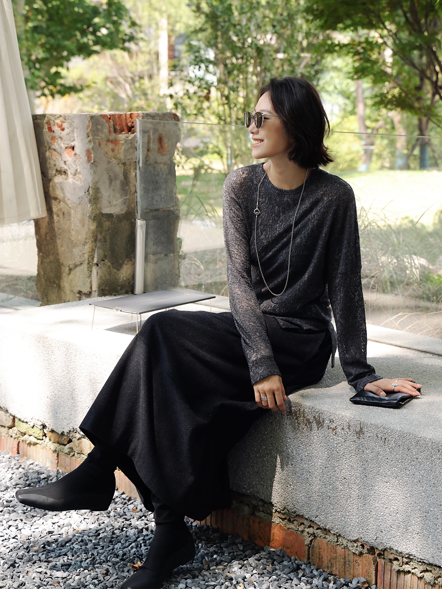 Faionable Knitted Long Sve T-irt Zhou Zhou Casual Slim Fit Wool Blend Breathable round Ne Top for Women Spring 2026
Faionable Knitted Long Sve T-irt Zhou Zhou Casual Slim Fit Wool Blend Breathable round Ne Top for Women Spring 2026