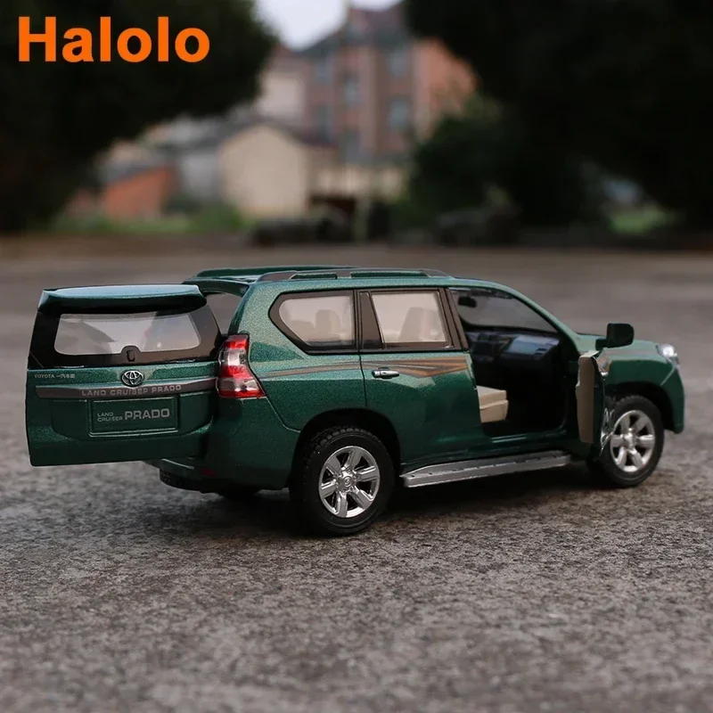 1:32 1:24 TOYOTA LAND CRUISER PRADO, модель автомобиля из металлического сплава, игрушки с откидной спинкой для детей, подарки на день рождения, бесплатная доставка, A177
1:32 1:24 TOYOTA LAND CRUISER PRADO, модель автомобиля из металлического сплава, игрушки с откидной спинкой для детей, подарки на день рождения, бесплатная доставка, A177