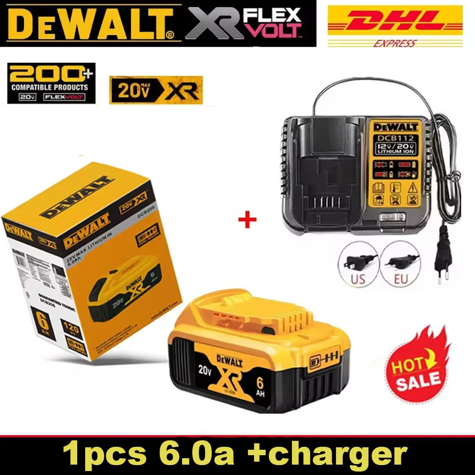 Original Dewalt Battery,5AH6AH Lithium-ion Battery,20V Dewalt DCF845 DCF850 DCF892 DCF911 DCD800 DCD805 Power tools Battery
Original Dewalt Battery,5AH6AH Lithium-ion Battery,20V Dewalt DCF845 DCF850 DCF892 DCF911 DCD800 DCD805 Power tools Battery