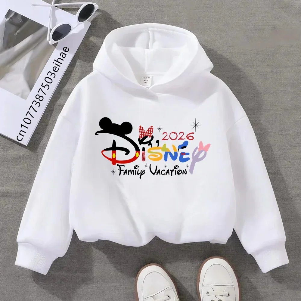 Disney Kawaii 2026, модная одежда Disneyland для путешествий и отпуска, толстовка с капюшоном с карикатурой, детский топ, одежда с героями мультфильмов для девочек, детская одежда для мальчиков Disney
Disney Kawaii 2026, модная одежда Disneyland для путешествий и отпуска, толстовка с капюшоном с карикатурой, детский топ, одежда с героями мультфильмов для девочек, детская одежда для мальчиков Disney