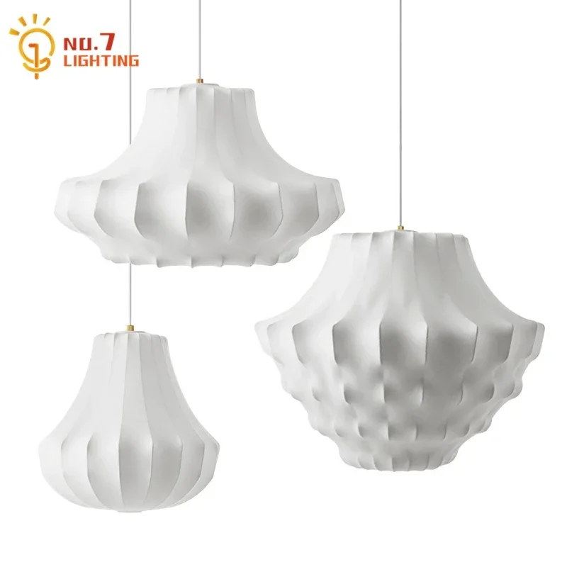 Danish Design Minimalist Simple Silk Pendant Lights for Living/model Room LED Indoor Lighting Restaurant Bedroom Study Tea House
Danish Design Minimalist Simple Silk Pendant Lights for Living/model Room LED Indoor Lighting Restaurant Bedroom Study Tea House