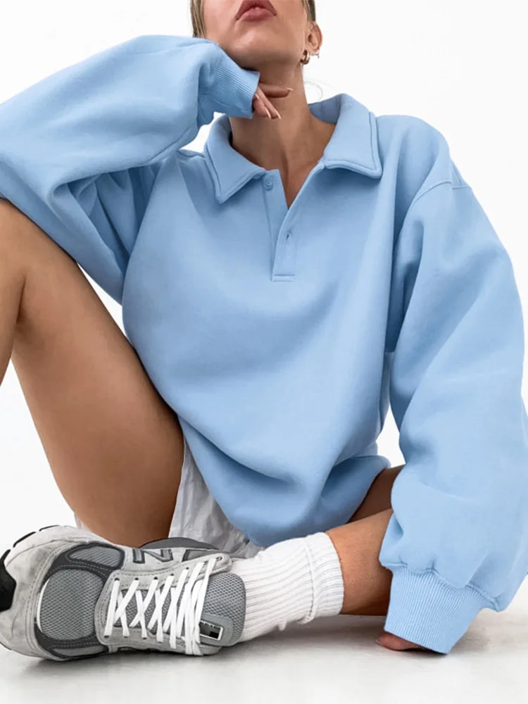 2024 New Autumn Winter Fashion Sweaters for Women Casual Vintage Long Sleeve Jumpers Solid Loose Turn Down Collar Pullovers
2024 New Autumn Winter Fashion Sweaters for Women Casual Vintage Long Sleeve Jumpers Solid Loose Turn Down Collar Pullovers