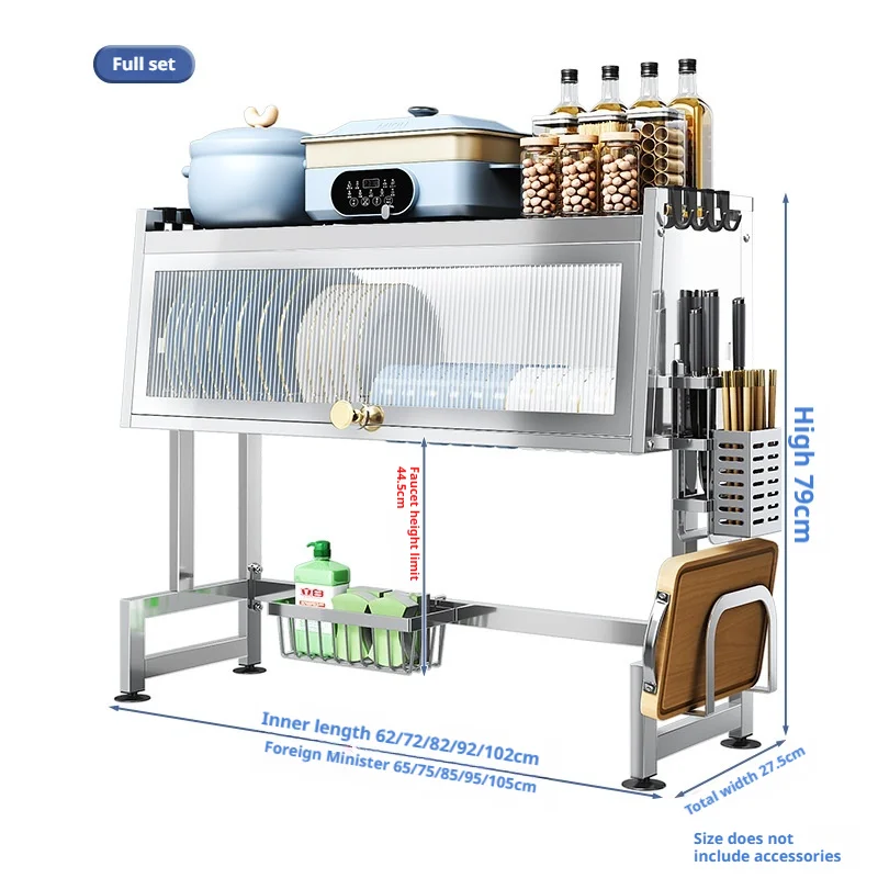 Kitchen Sink Dish Drainer Rack Stainless Steel Utensils Holder Bowls Organization Shelf Countertop Sink Cabinet Plates Shelves
Kitchen Sink Dish Drainer Rack Stainless Steel Utensils Holder Bowls Organization Shelf Countertop Sink Cabinet Plates Shelves