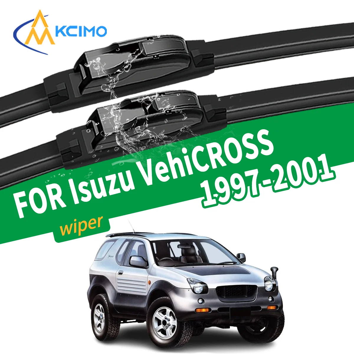 New Silent Wiper Blades for Isuzu VehiCROSS 1997–2001 High Quality Natural Rubber Replacement
New Silent Wiper Blades for Isuzu VehiCROSS 1997–2001 High Quality Natural Rubber Replacement