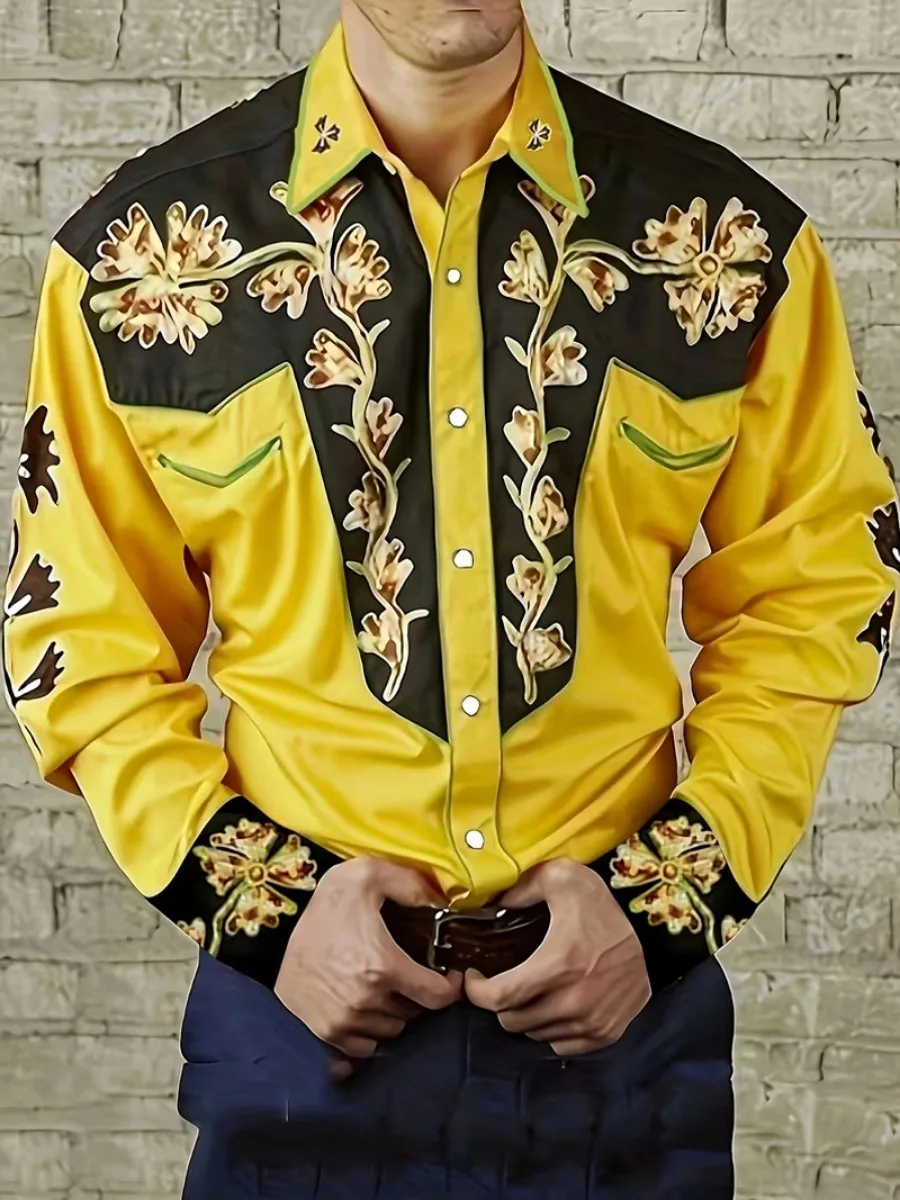 Мужская осенняя новая рубашка с длинными рукавами и принтом. Мужская модная рубашка с микроэластичным воротником, которую можно носить на улице или внутри.
Мужская осенняя новая рубашка с длинными рукавами и принтом. Мужская модная рубашка с микроэластичным воротником, которую можно носить на улице или внутри.