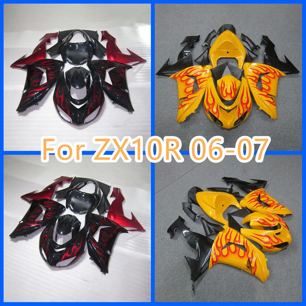 High Grade Motorcycle Body Repair Bodykit for Kawasaki ZX10R 06 07 ZX-10R ZX 10R 2006 2007 100% Fit Injection Fairings
High Grade Motorcycle Body Repair Bodykit for Kawasaki ZX10R 06 07 ZX-10R ZX 10R 2006 2007 100% Fit Injection Fairings